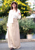 Ladies Casual Linen Long Skirts